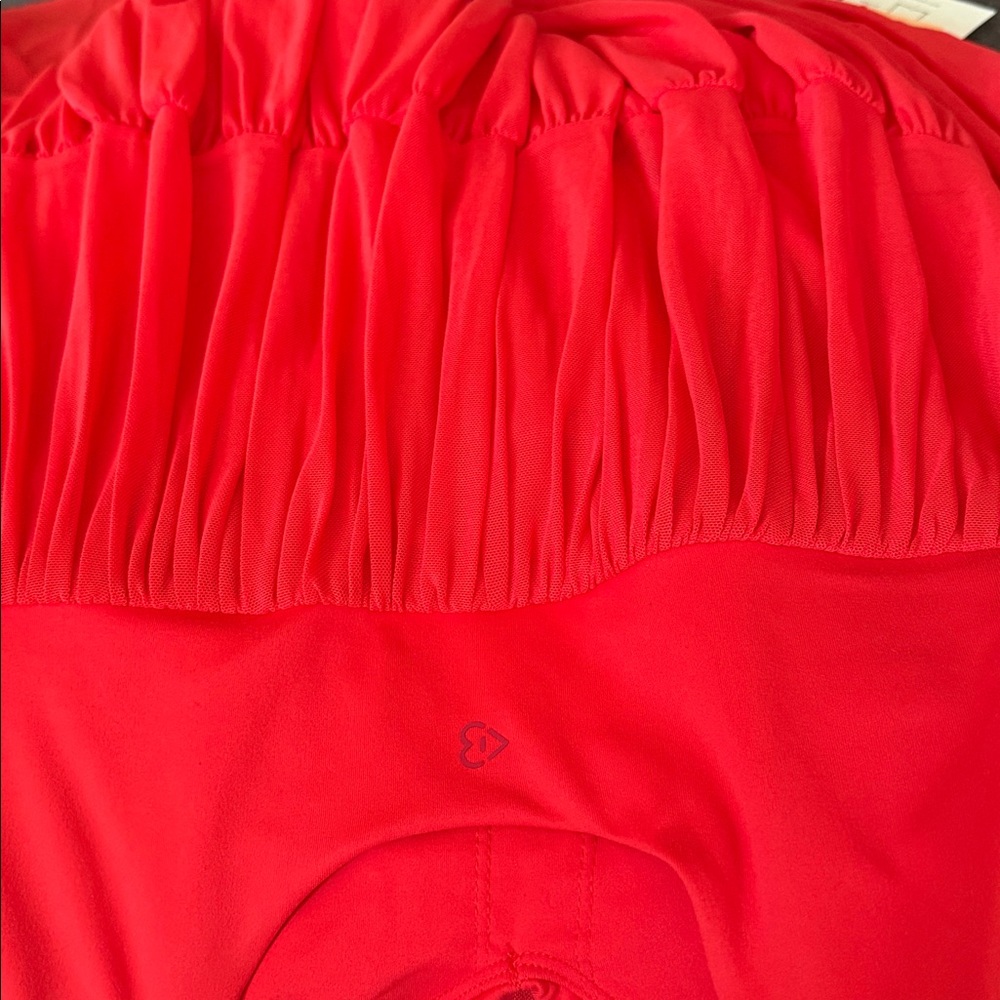 New Blogilates Women's Sweetheart Babydoll Dress - Red - Picture 10 of 11